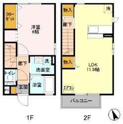 グリーンハイツ高井戸東第二の物件間取画像